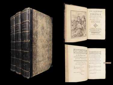 Les Comédies de Terence – Terence, 1771 Latin-French Edition | Paris Printing