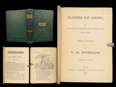 Feathers for Arrows – Charles Spurgeon, 1870 | Baptist Concordance