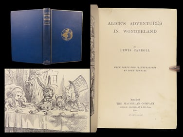 Alice’s Adventures in Wonderland – Carroll, 1904 | Blue Binding