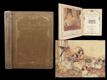 The Sleeping Beauty – Arthur Quiller-Couch – 1910 | Illustrated by Edmund Dulac