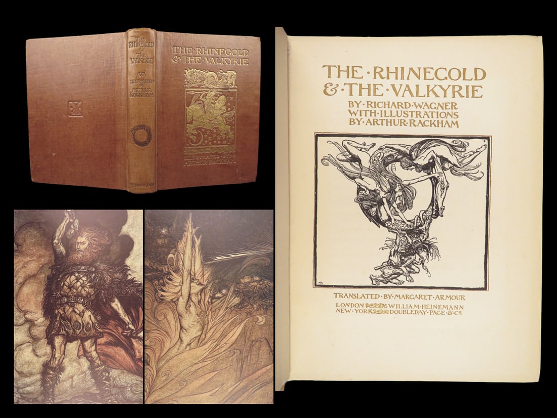 The Ring of the Niblung – Wagner, 1914 | Arthur Rackham Illustrations (1 of 10)