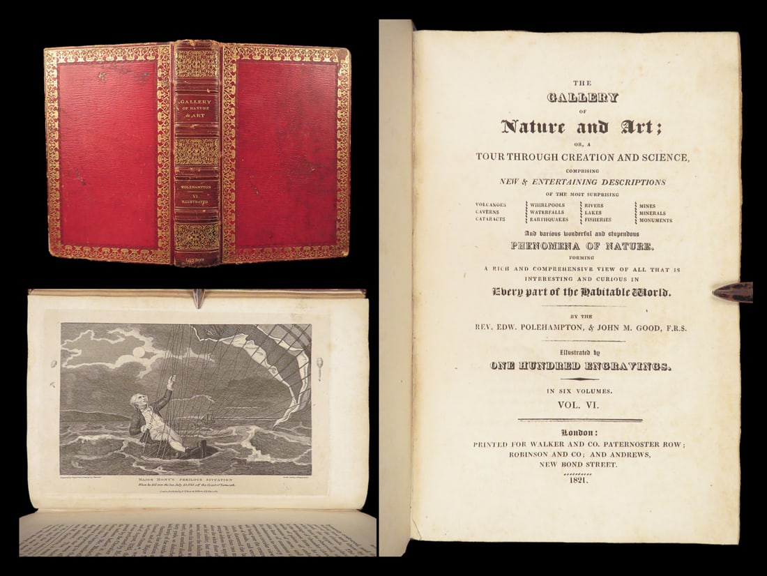 The Gallery of Nature and Art – Polehampton & Good, 1821 Vol VI | 24 Plates (1 of 10)