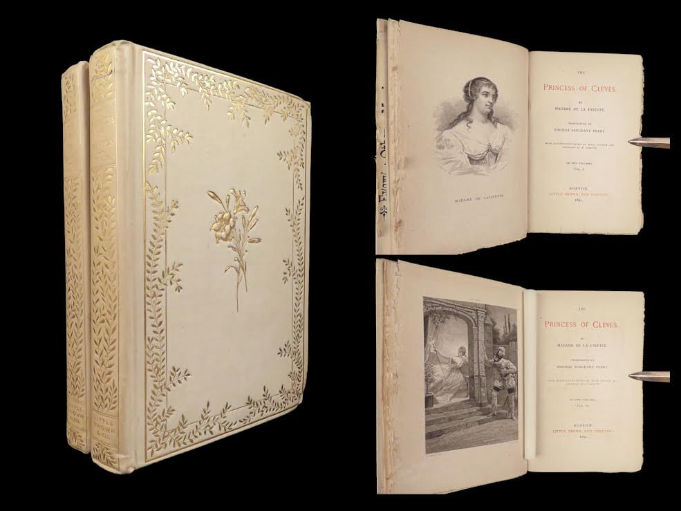 The Princess of Cleves – Madame de La Fayette – 1891 | Beautiful 2 Volume Set (1 of 10)