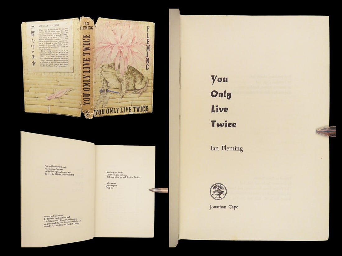 You Only Live Twice – Ian Fleming, 1964 First Edition | Original DJ (1 of 10)