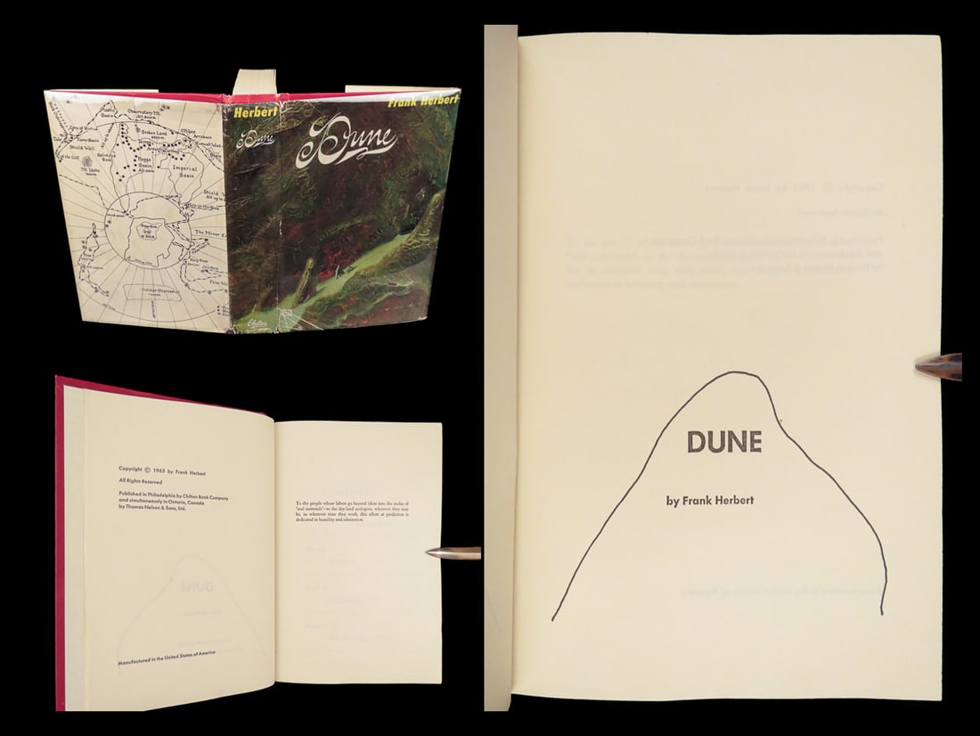 Dune – Frank Herbert, 1965 Book Club Edition | Science Fiction Classic (1 of 10)