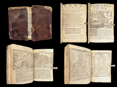 Roma Ricercata | Fioravante Martinelli, 1699 – Illustrated Guide to Rome
