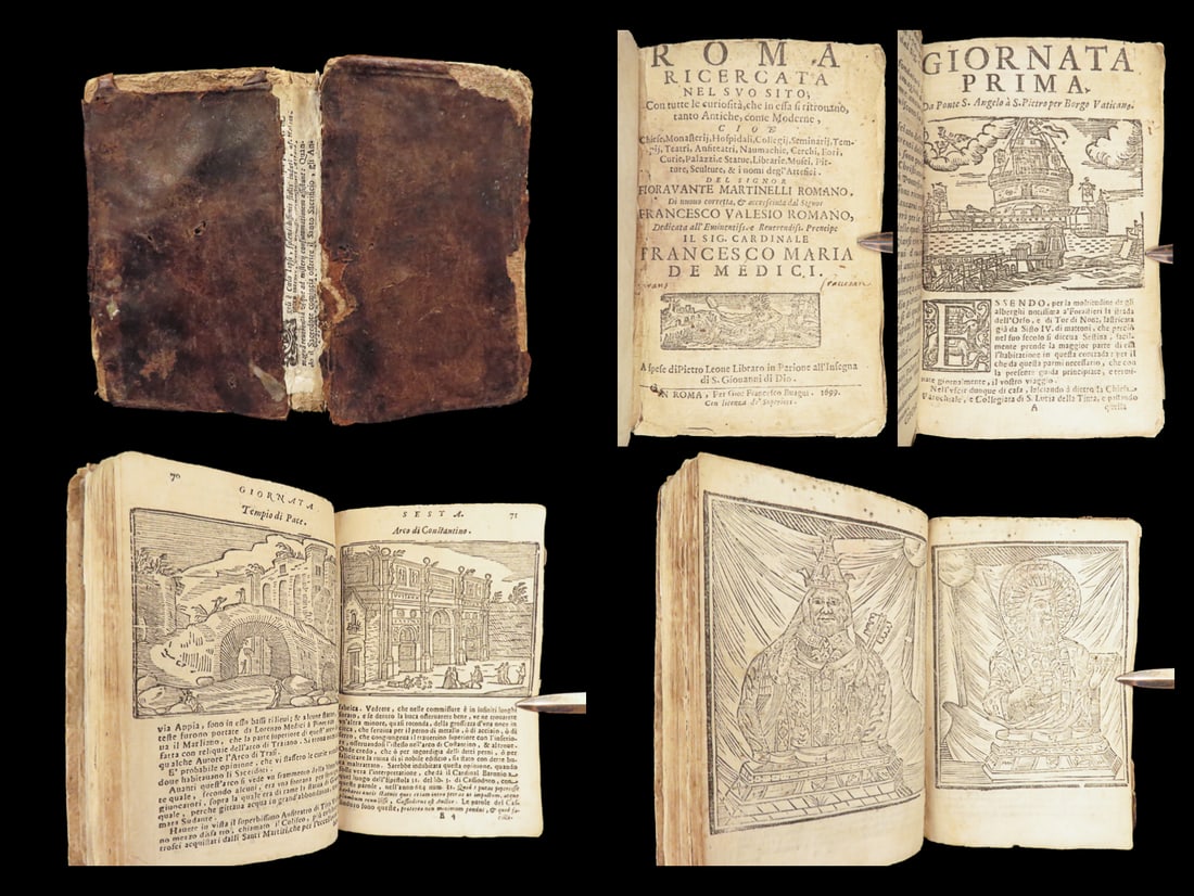 Roma Ricercata | Fioravante Martinelli, 1699 – Illustrated Guide to Rome (1 of 10)