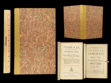 Naval Journals | George Rooke, 1704, War of Spanish Succession – First edition