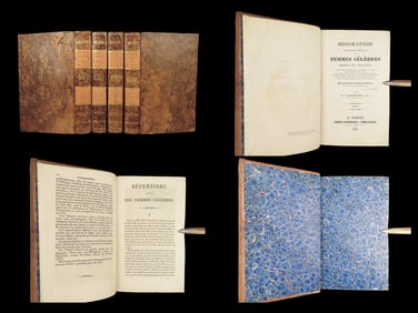 Biographie Universelle des Femmes Célèbres – Louis Marie Prudhomme – 1830 | 4v