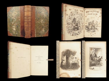 Martin Chuzzlewit – Charles Dickens, 1844 First Edition | Phiz Illustrated
