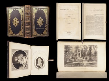 The Ladies' Repository – Tefft – 1851 | Poetry - Wordsworth, Audubon, Tennyson