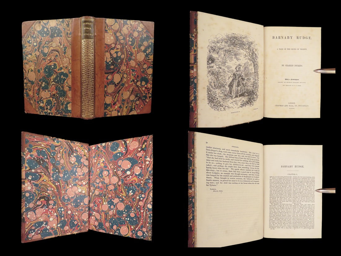 Barnaby Rudge – Charles Dickens, 1853 | Gordon Riots, Historical Novel: Barnaby Rudge by Charles Dickens is a compelling narrative that marked Dickens foray into historical fiction. The novel presents his fictionalized reconstruction of the Anti-Catholic Gordon Riots of 1