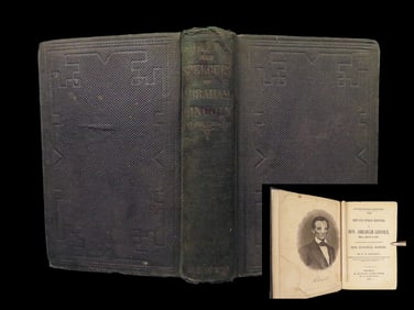 Life and Public Services of Abraham Lincoln – Bartlett – 1860 | First Edition