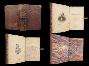 Life of Abraham Lincoln – J.G. Holland, 1866 1st Edition