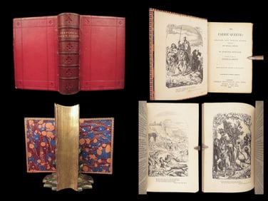 The Faerie Queene | Edmund Spenser, 1866 – Illustrated, Fine Leather