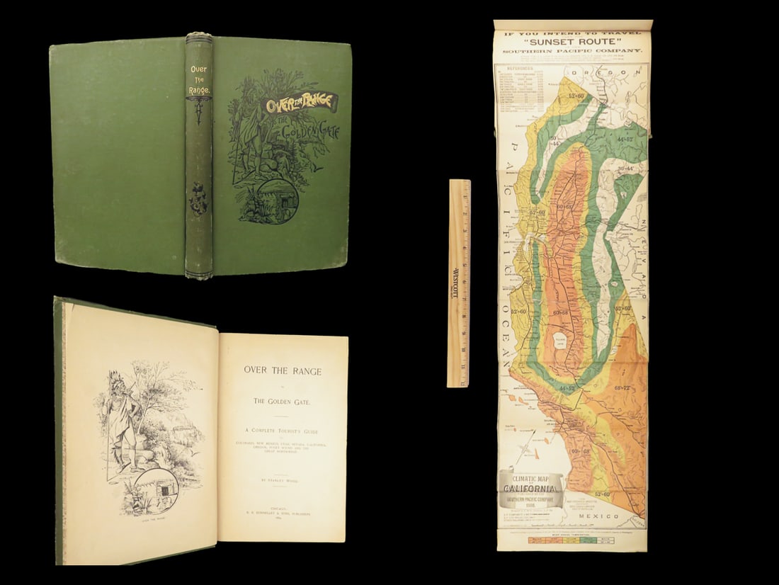 Over the Range to the Golden Gate – Stanley Wood, 1889 | Western Railroad Travel Guide (1 of 10)