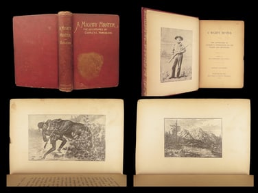 A Mighty Hunter – Charles L. Youngblood, 1890 | Buffalo Hunting, Illustrated