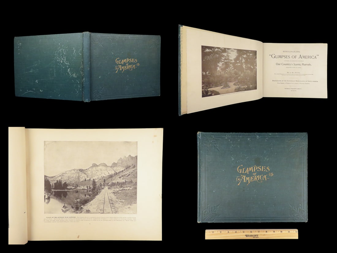 Glimpses of America – James W. Buel, 1894 First Edition | Halftone Photography, Americana (1 of 10)