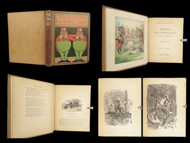 Through the Looking-Glass – Lewis Carroll, 1897 | Tenniel Illustrated Altemus