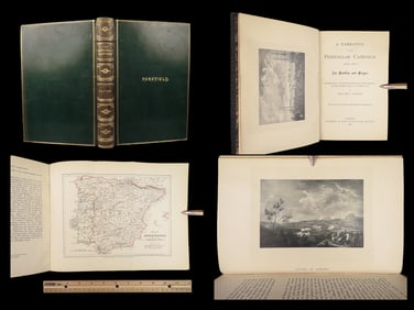 Narrative of the Peninsular Campaign | Dobson, 1897 – Napoleonic Wars, Map