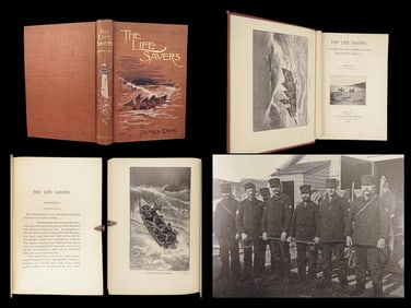 The Life Savers | James Otis, 1899 - Illustrated History of US Coast Guard