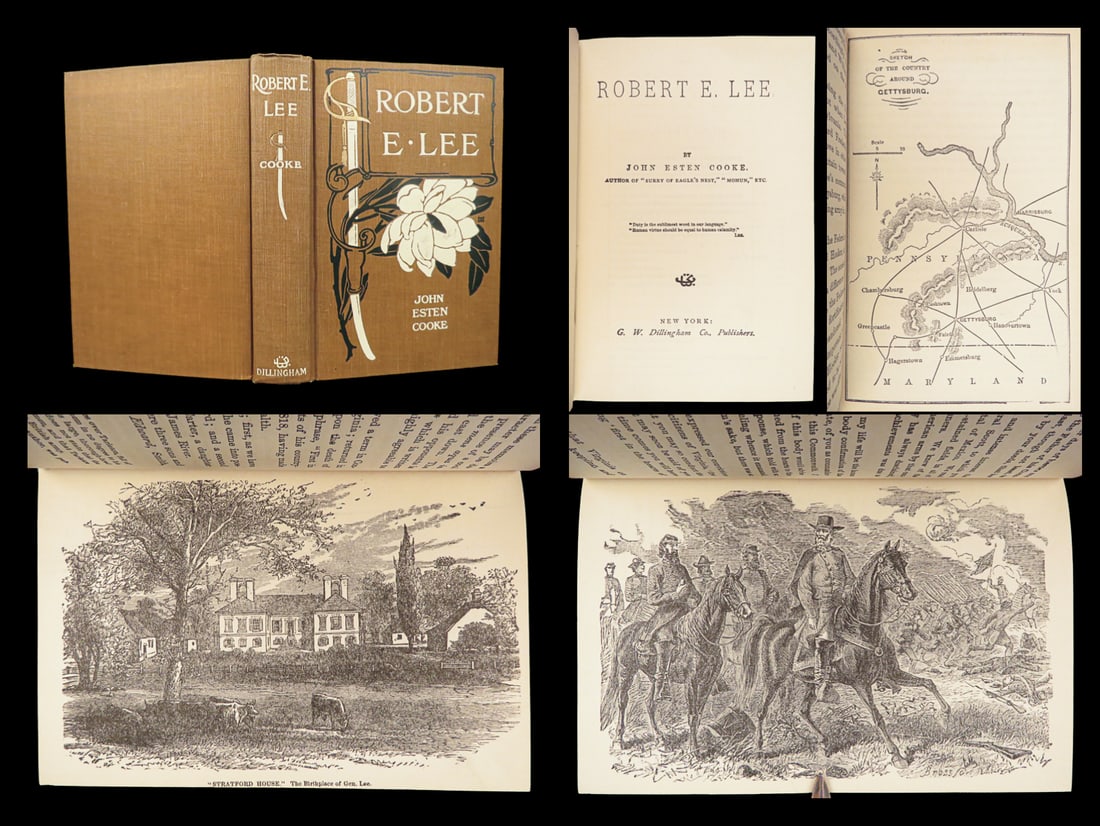 Robert E Lee – John Estes Cooke – 1899 | Civil War History, Battle of Gettysburg (1 of 10)