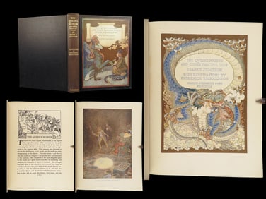 The Queen’s Museum | Frank Stockton, 1906 – Illustrated Mythical Creature Art