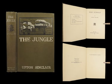 The Jungle – Upton Sinclair, 1906 First Edition | Muckraking Novel