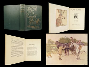 Black Beauty – Anna Sewell, c.1920 Jarrolds | Illustrated by Cecil Aldin