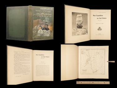 1921 ARCTIC 1ed Shackleton South Polar Expedition Antarctica Voyages Shipwreck