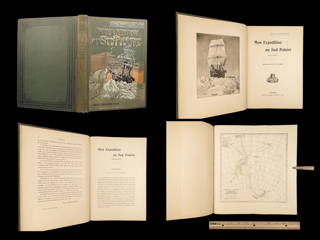 1921 ARCTIC 1ed Shackleton South Polar Expedition Antarctica Voyages Shipwreck (1 of 20)