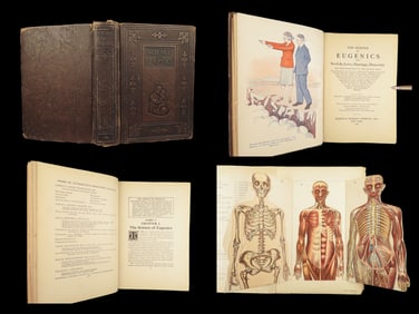 The Science of Eugenics – Melendy & Hadden – 1927 | Illustrated Human Anatomy