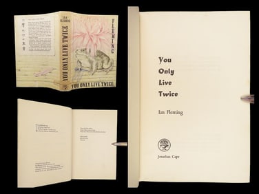 You Only Live Twice | Fleming, 1964 – James Bond 1st Ed, Dust Jacket