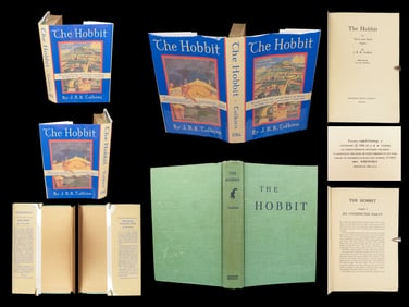 The Hobbit – J.R.R. Tolkien, 1966 24th Printing | Original DJ & Maps