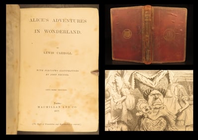 Alice’s Adventures in Wonderland – Lewis Carroll, 1877 Tenniel Illustrated
