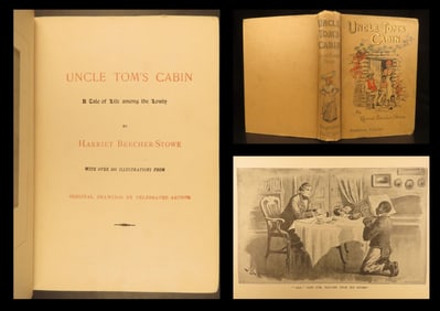 Uncle Tom’s Cabin, Harriet Beecher Stowe – 1897 | Decorative Cover & Binding