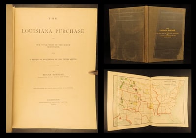 The Louisiana Purchase – 1900 | United States Westward Expansion | 4 Maps