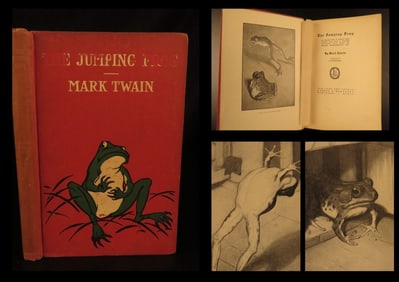 The Jumping Frog – Mark Twain, 1903 First Edition