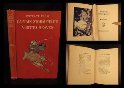 Captain Stormfield’s Visit to Heaven | Twain, 1909 – 1st Ed, Illustrated