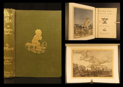 Peter Pan in Kensington Gardens – J. M. Barrie – 1912 | Famous Arthur Rackham Art