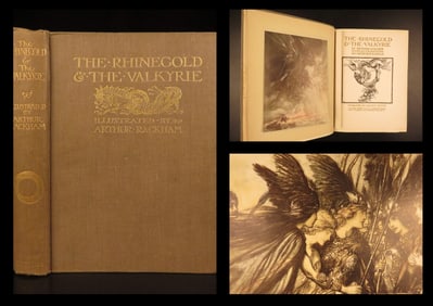 The Ring of the Niblung – Wagner, 1920 | Arthur Rackham Illustrations