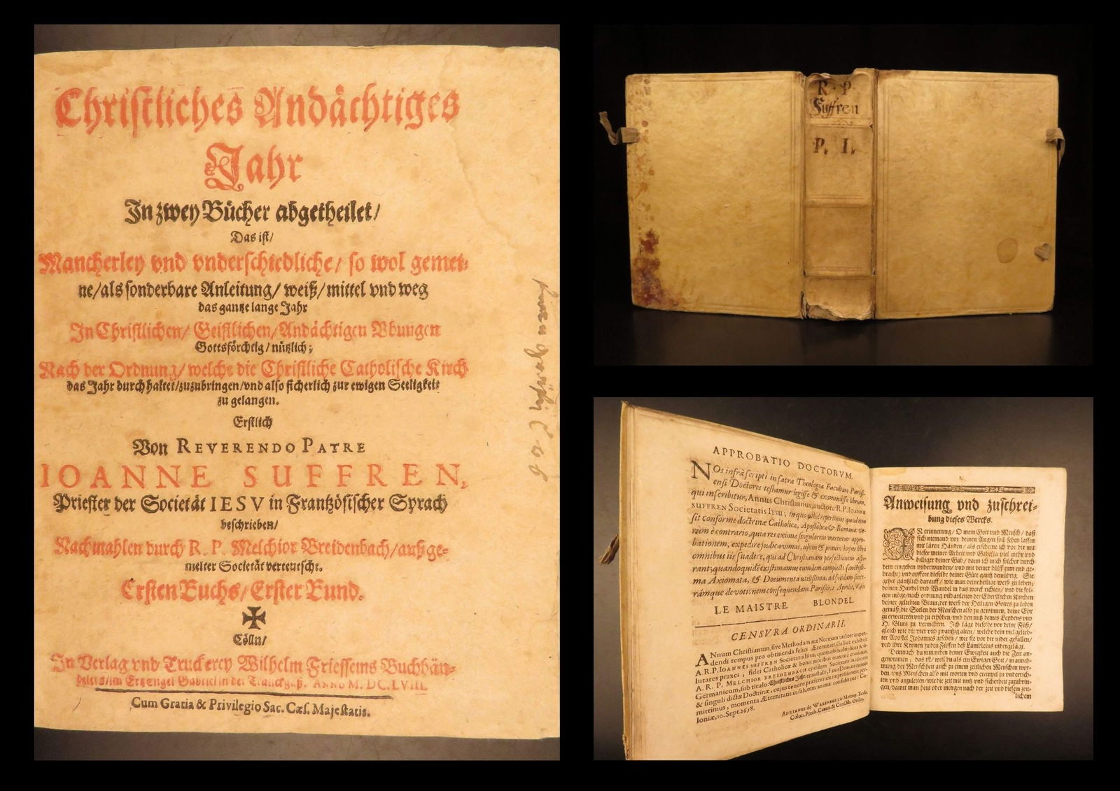 1658 – Jesuit Daily Devotional | German Prayers, Catholic Church Calendar (1 of 10)
