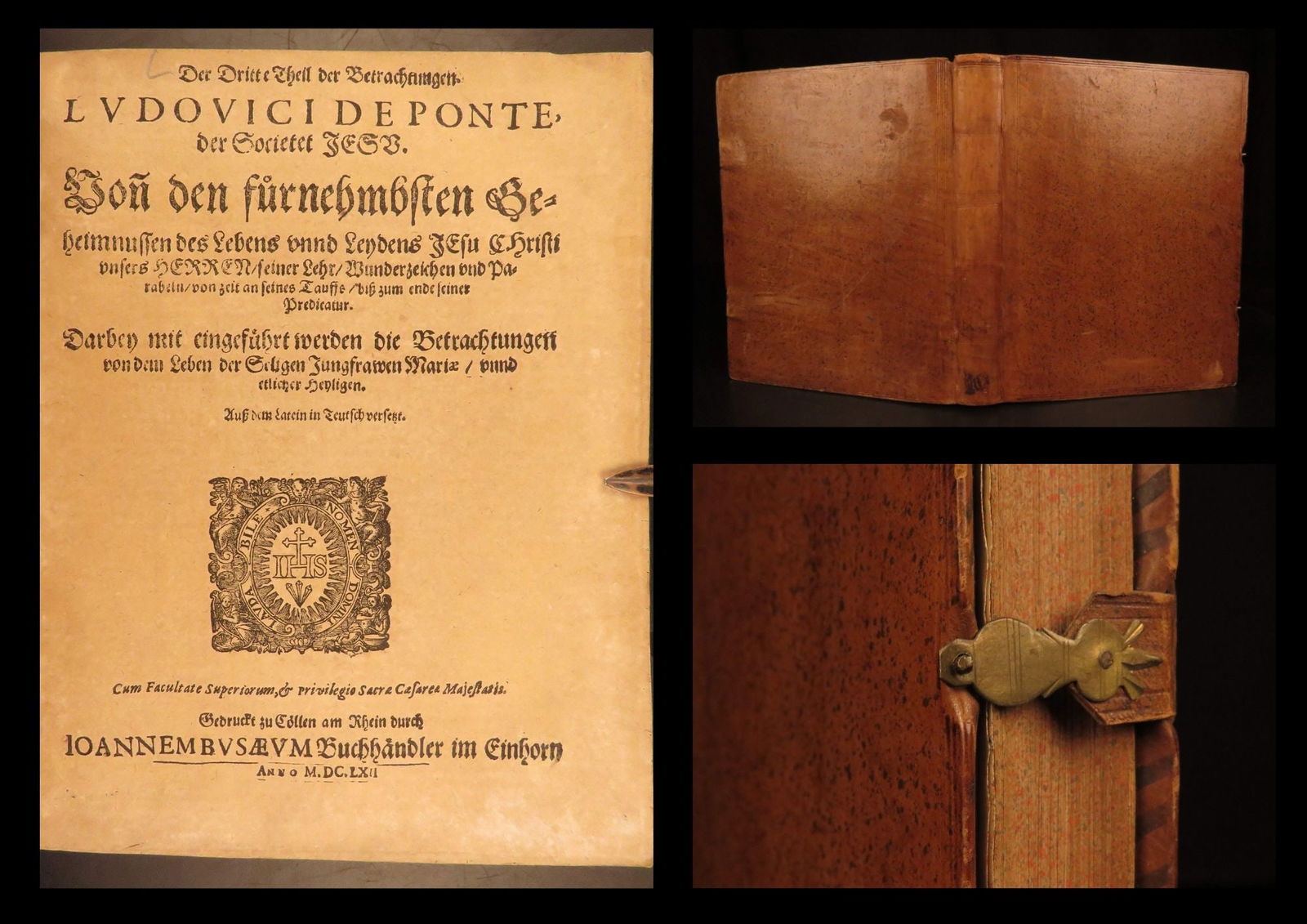 1662 – Jesuit Meditations | Spanish Asceticism, Luis la Puente | German Prayers (1 of 10)