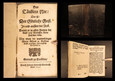 1701 – Einsiedeln German Prayer Book & Devotional | First Edition, Miniature