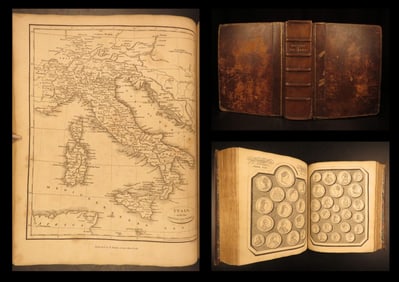 1817 – History of the French Revolution – Baines | First Ed w/ Maps & Portraits