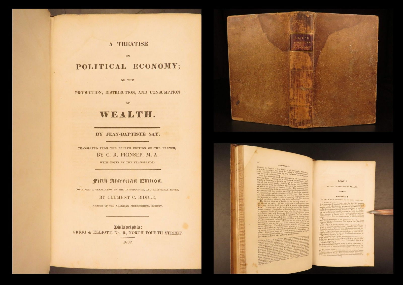 1832 – Jean Baptiste Say on Political Economy | Say’s Law, Supply & Demand (1 of 10)