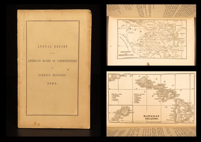 1863 – American Missionary Missions | First Edition | China, Dakota Indians