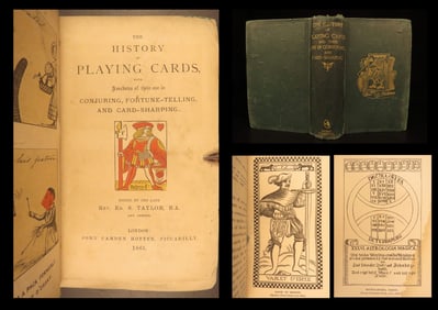 1865 – History of Playing Cards | Illustrated Magic, Tarot & Card Games | 1st ed