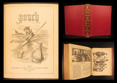 1865 – Punch Magazine | Illustrated Cartoons & Political Satire | Tenniel Art