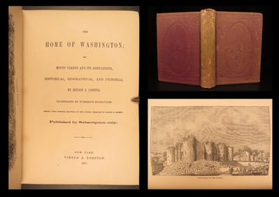 1871 – Home of George Washington – Benson Lossing | Illustrated American History